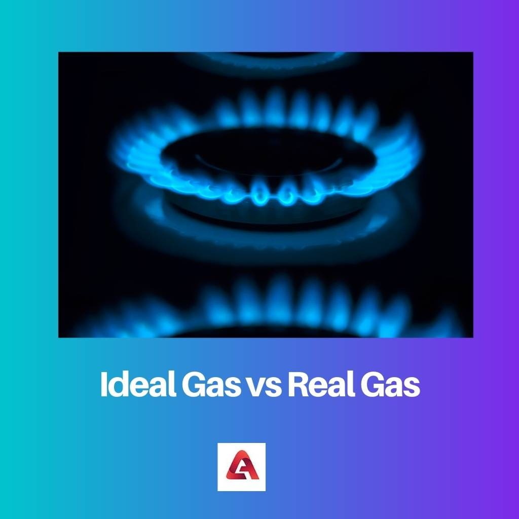 Gas Ideal vs Gas Real