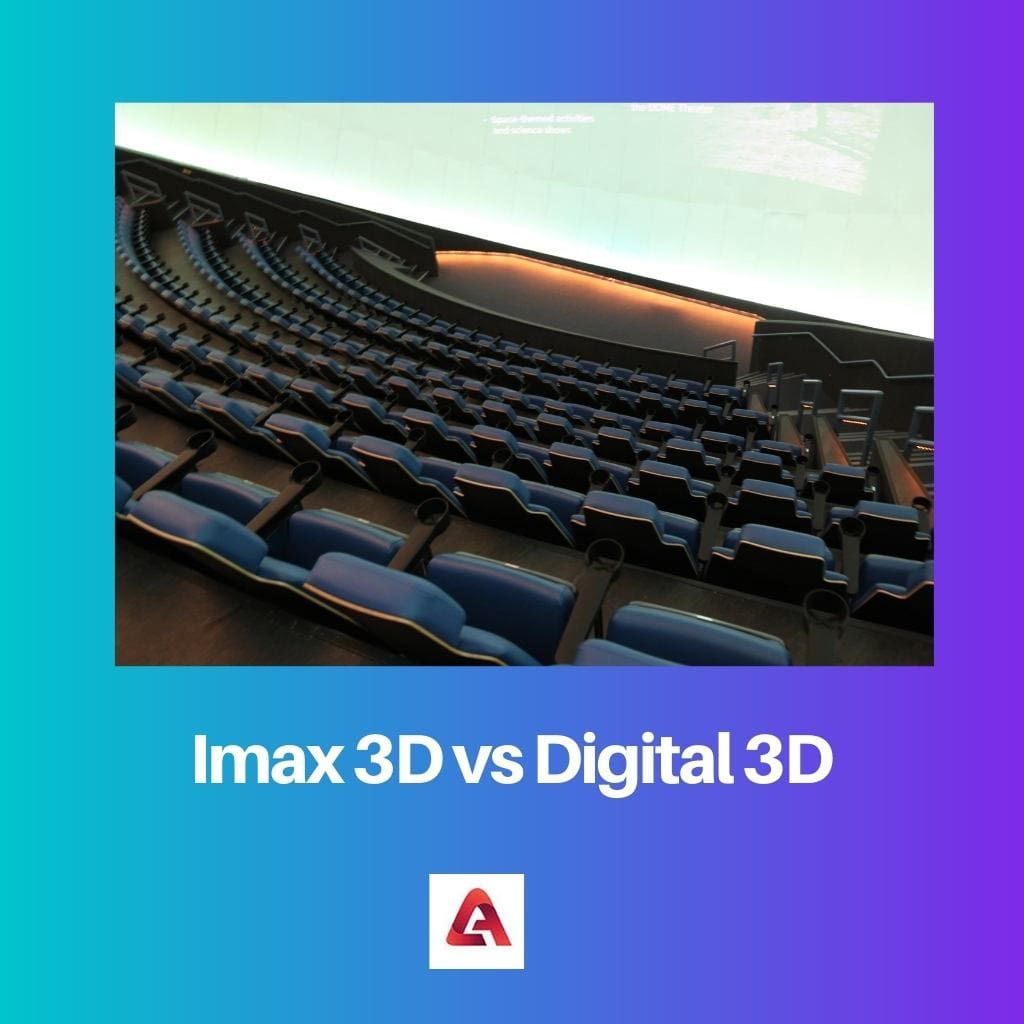 Imax 3D vs Digital 3D