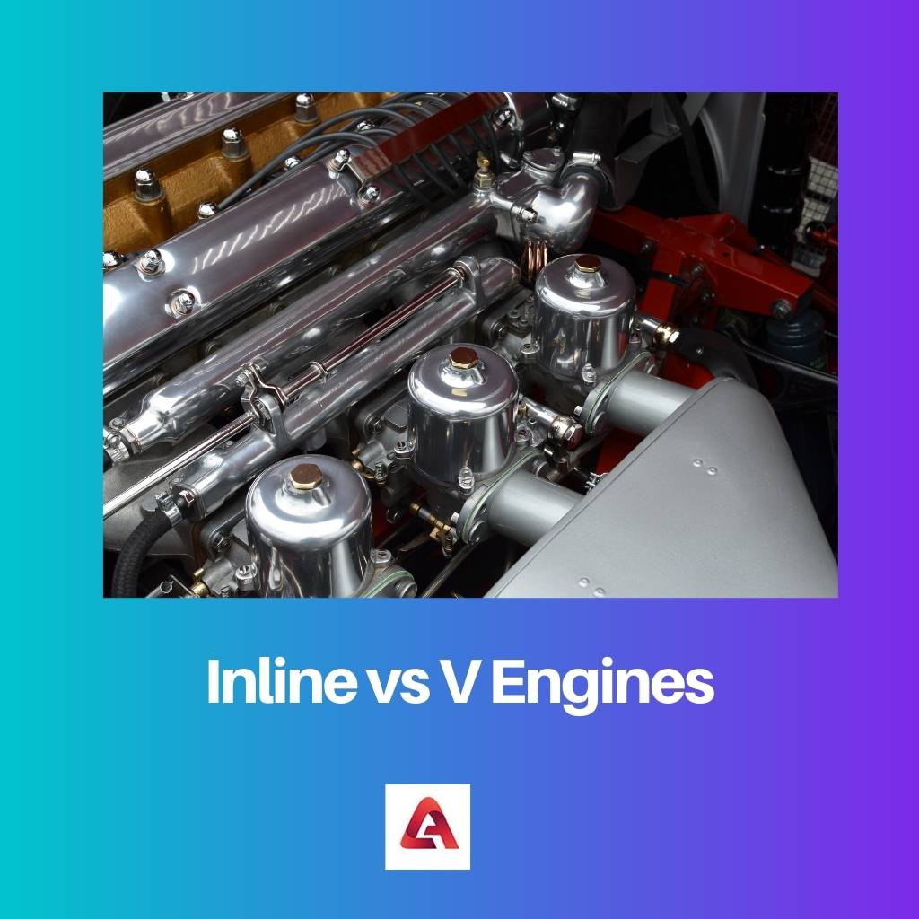 Motores em linha vs V