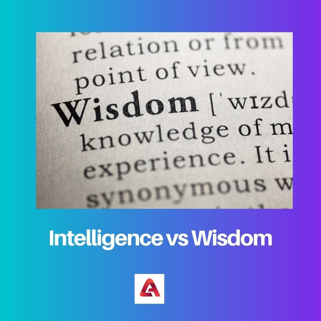 Inteligence vs Moudrost