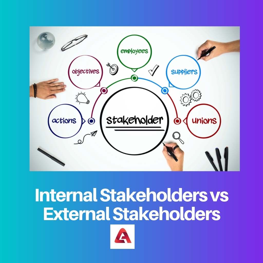 Internal Stakeholders vs External Stakeholders