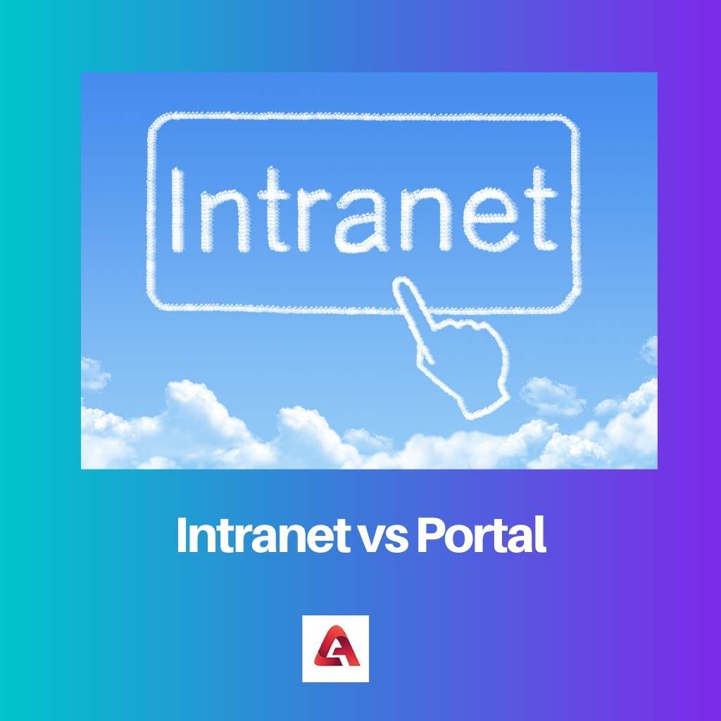 Intranet versus portaal