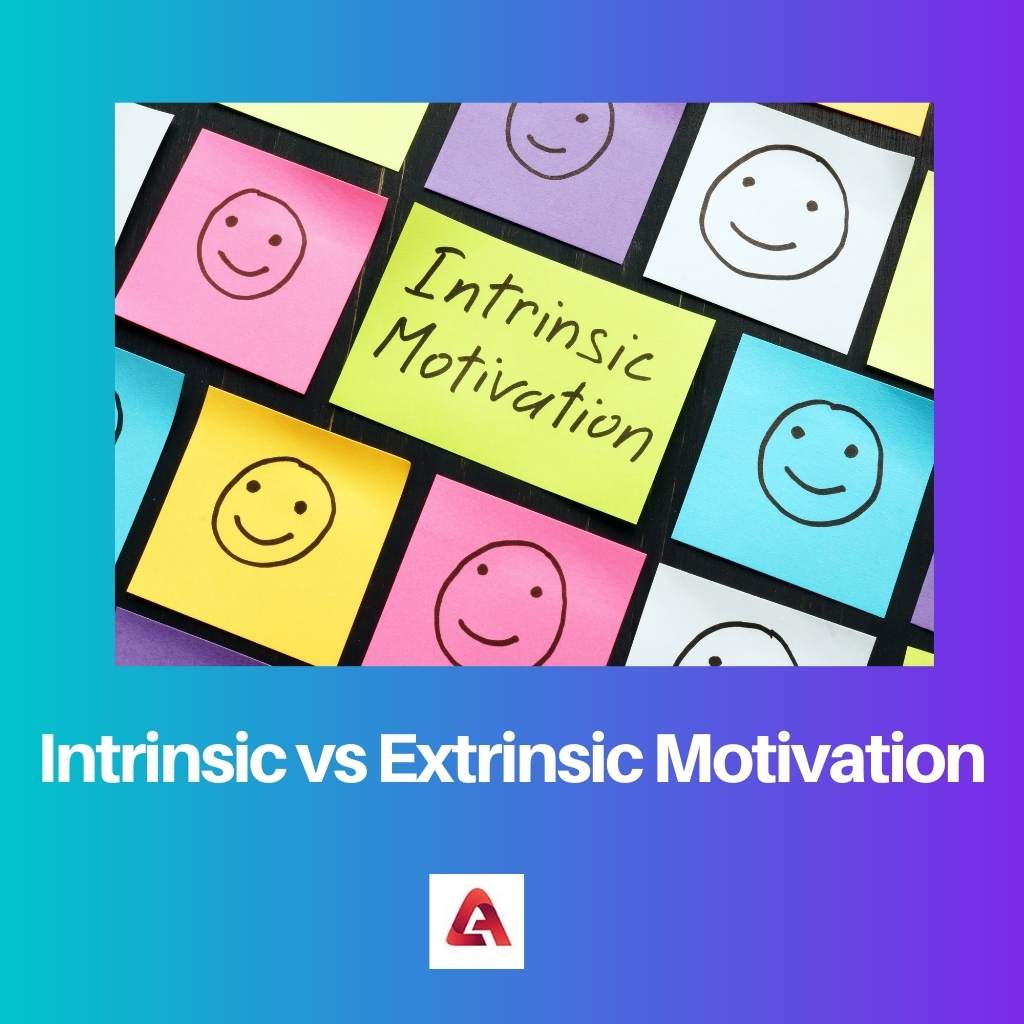 Intrinzična vs ekstrinzična motivacija