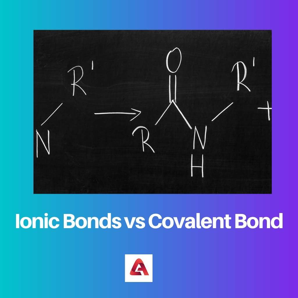 Ionische bindingen versus covalente binding