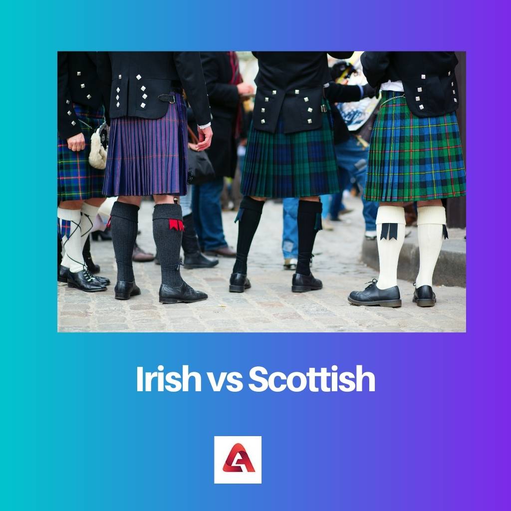 Irlandesi contro scozzesi