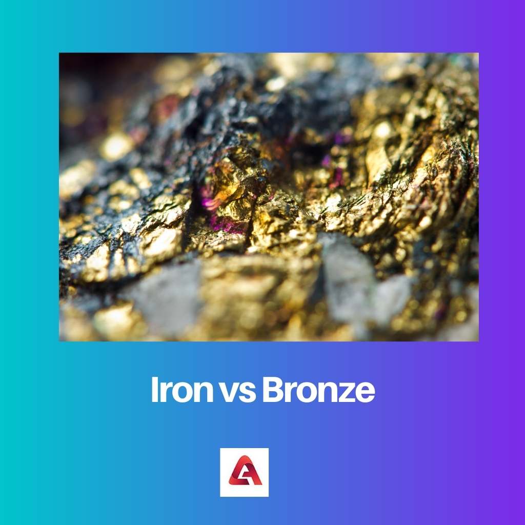 Eisen gegen Bronze