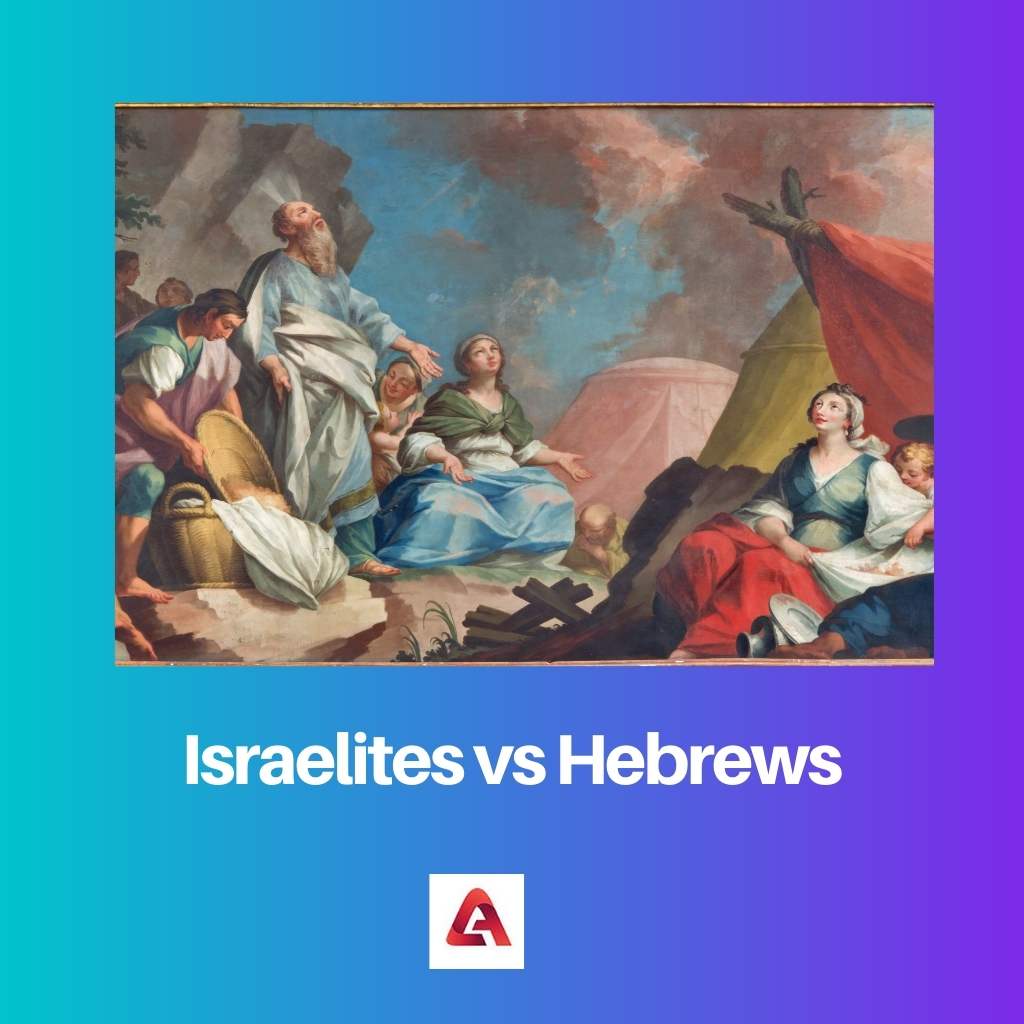 Israelites vs Hebrews