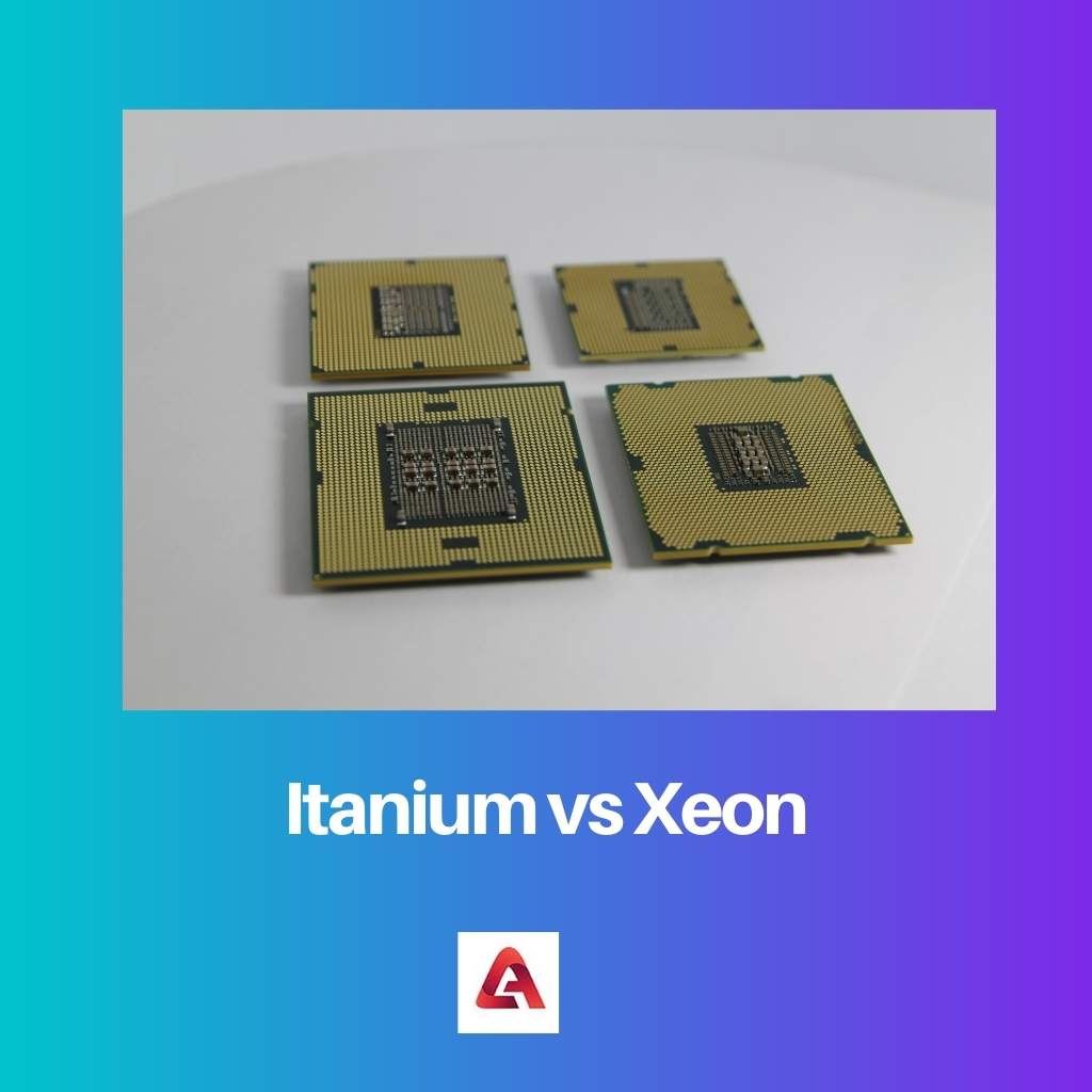 Itanium vs Xeon