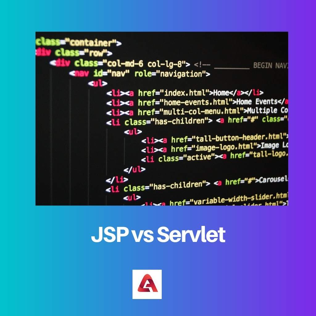 JSP vs. Servlet