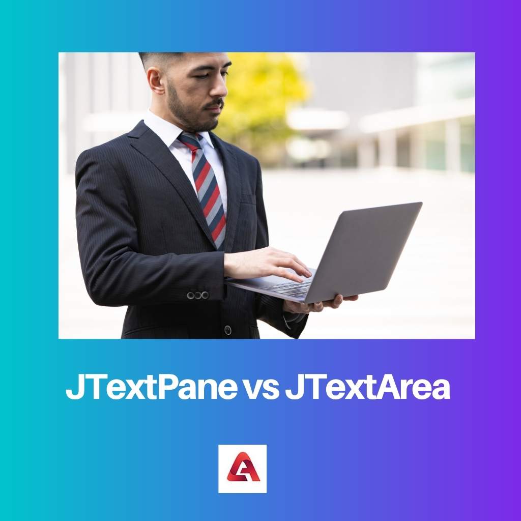 JTextPane と JTextArea