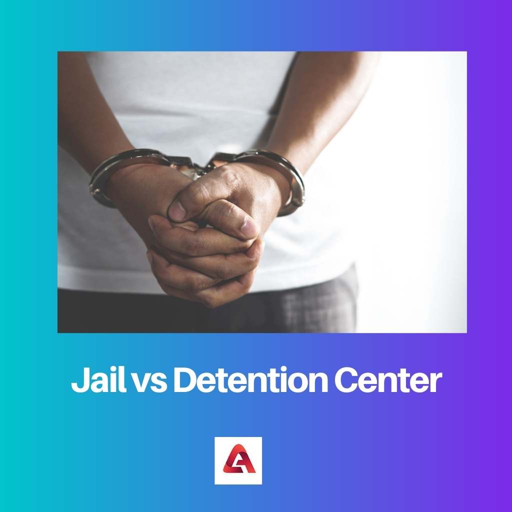 Cárcel vs Centro de Detención