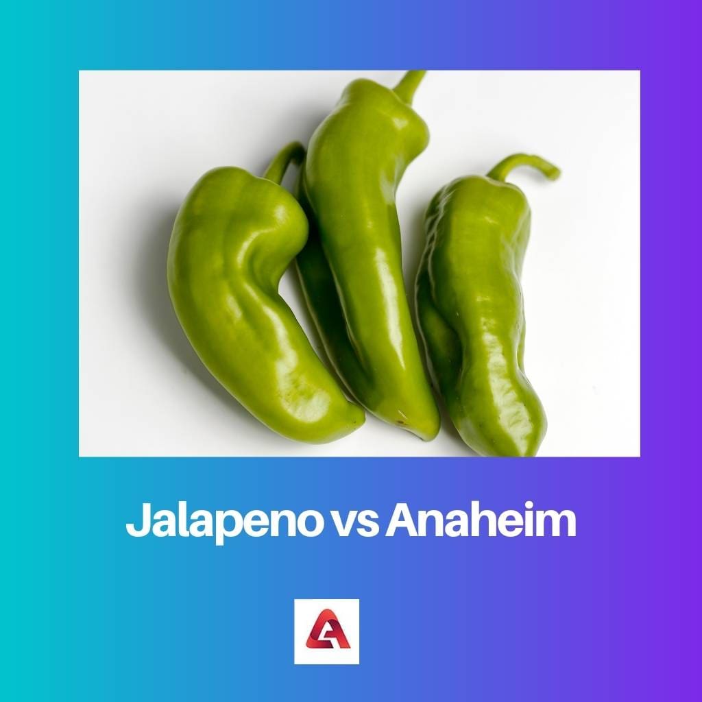 Jalapeño vs Anaheim
