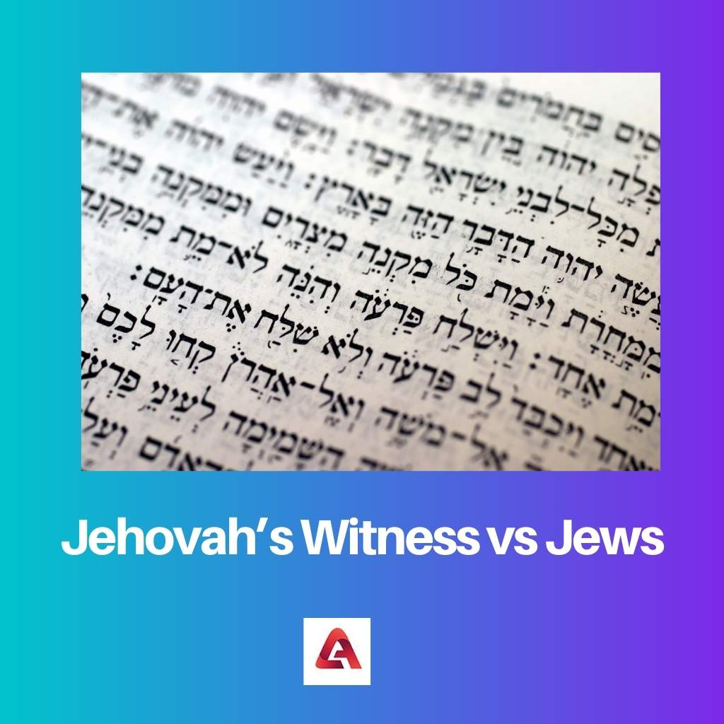 Testigos de jehova vs judios