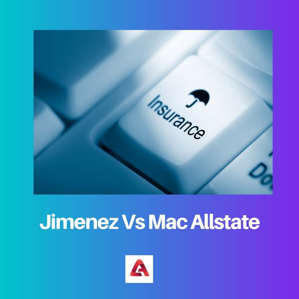 Jimenez gegen Mac Allstate