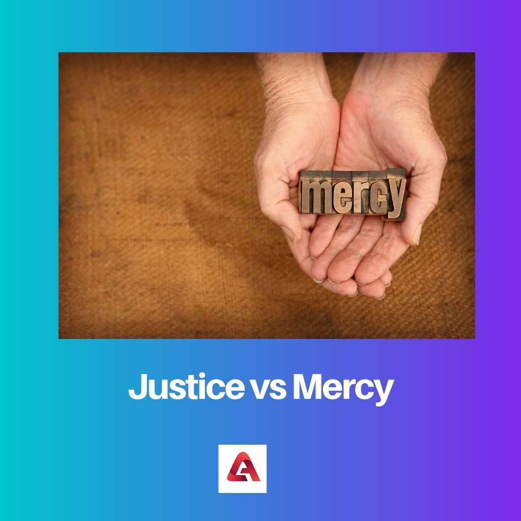 Justice contre miséricorde