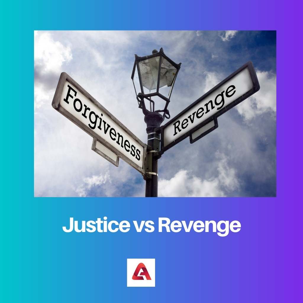 Justice vs Revenge