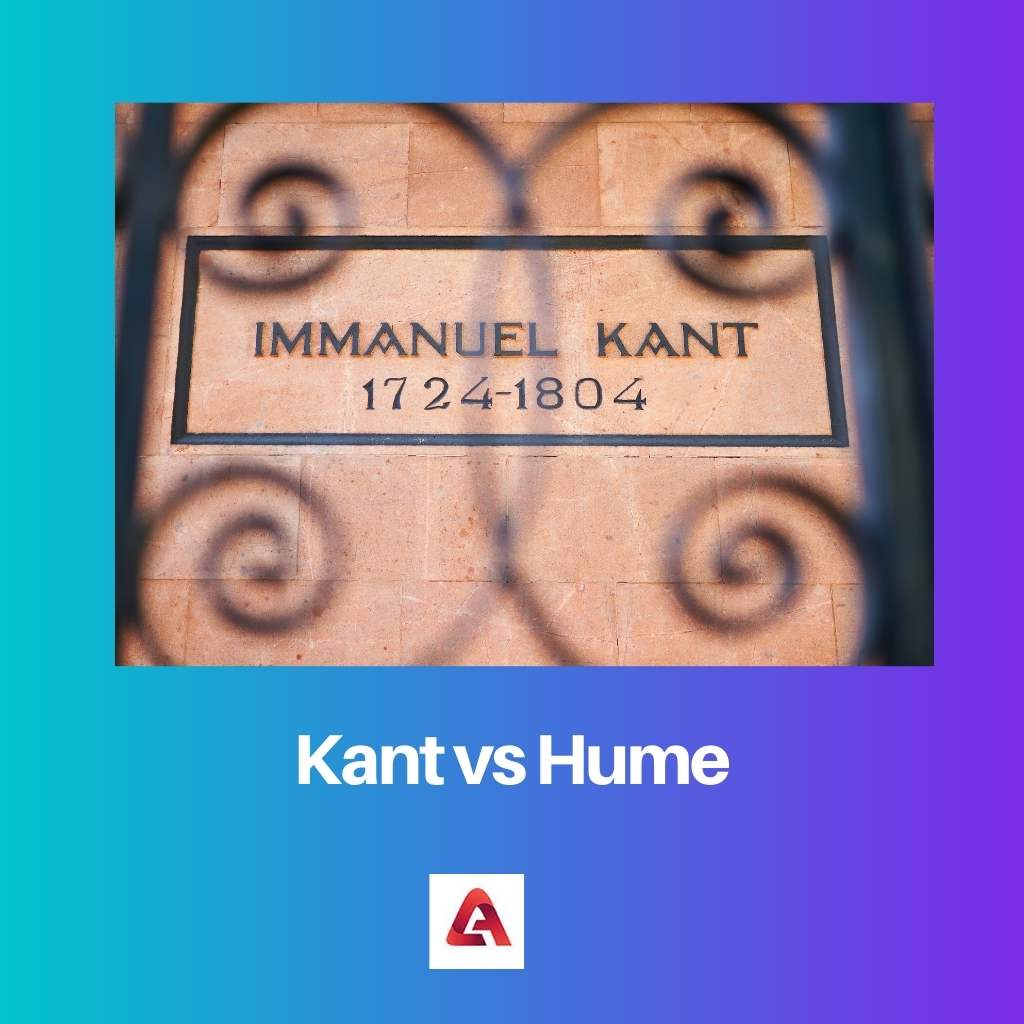 Kant vs Hume