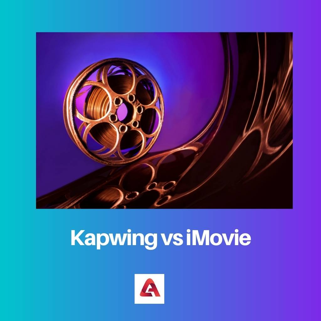 Kapwing 与 iMovie