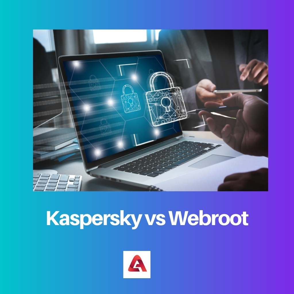 Kaspersky contre Webroot