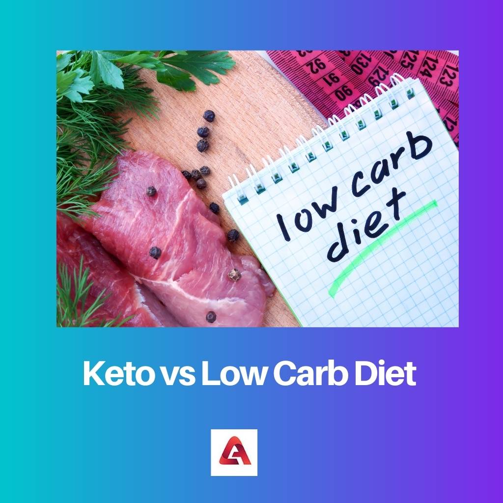 Keto vs. Low-Carb-Diät