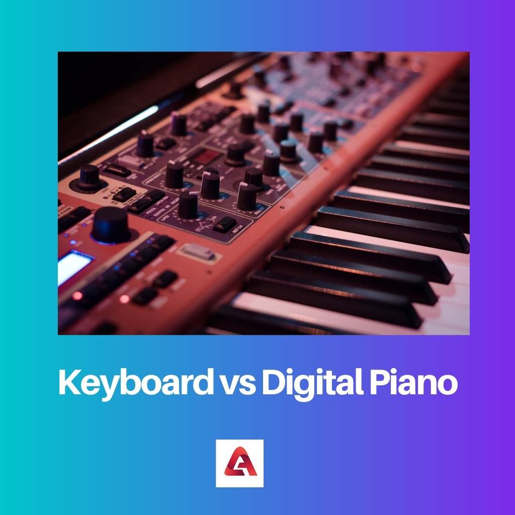Toetsenbord versus digitale piano