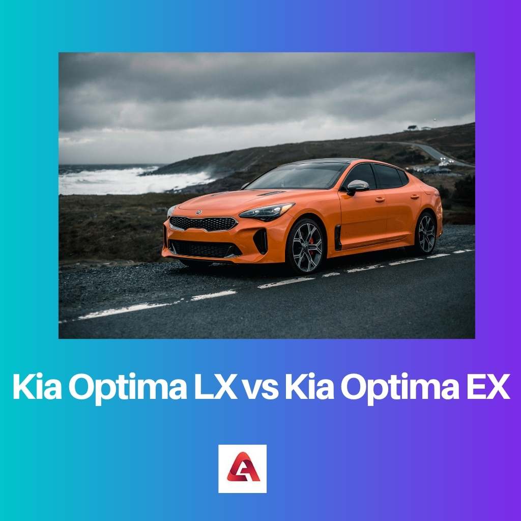 Kia Optima LX versus Kia Optima EX