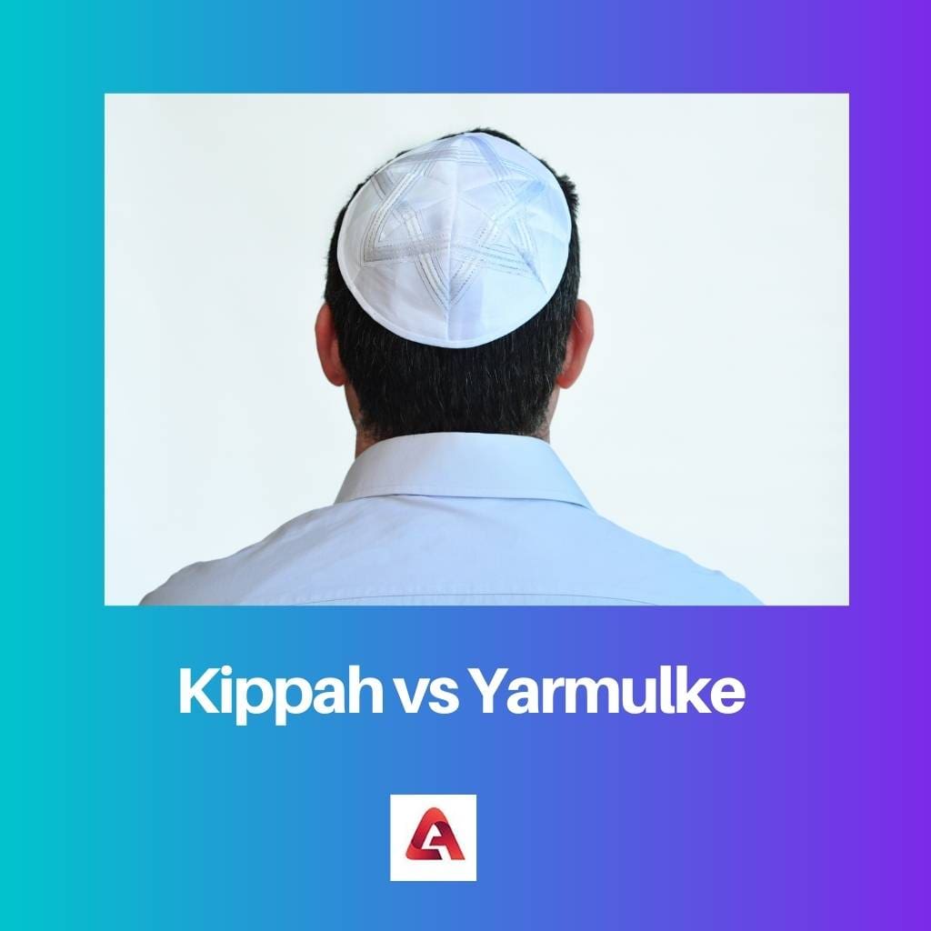 Kippah vs Yarmulke