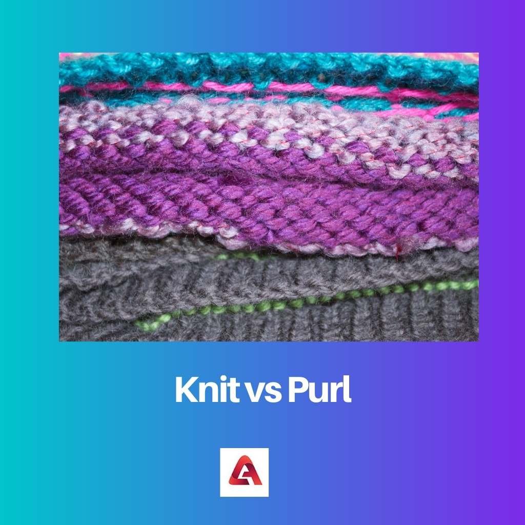 Knit vs Purl