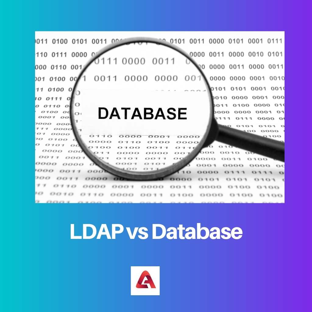 LDAP vs Database