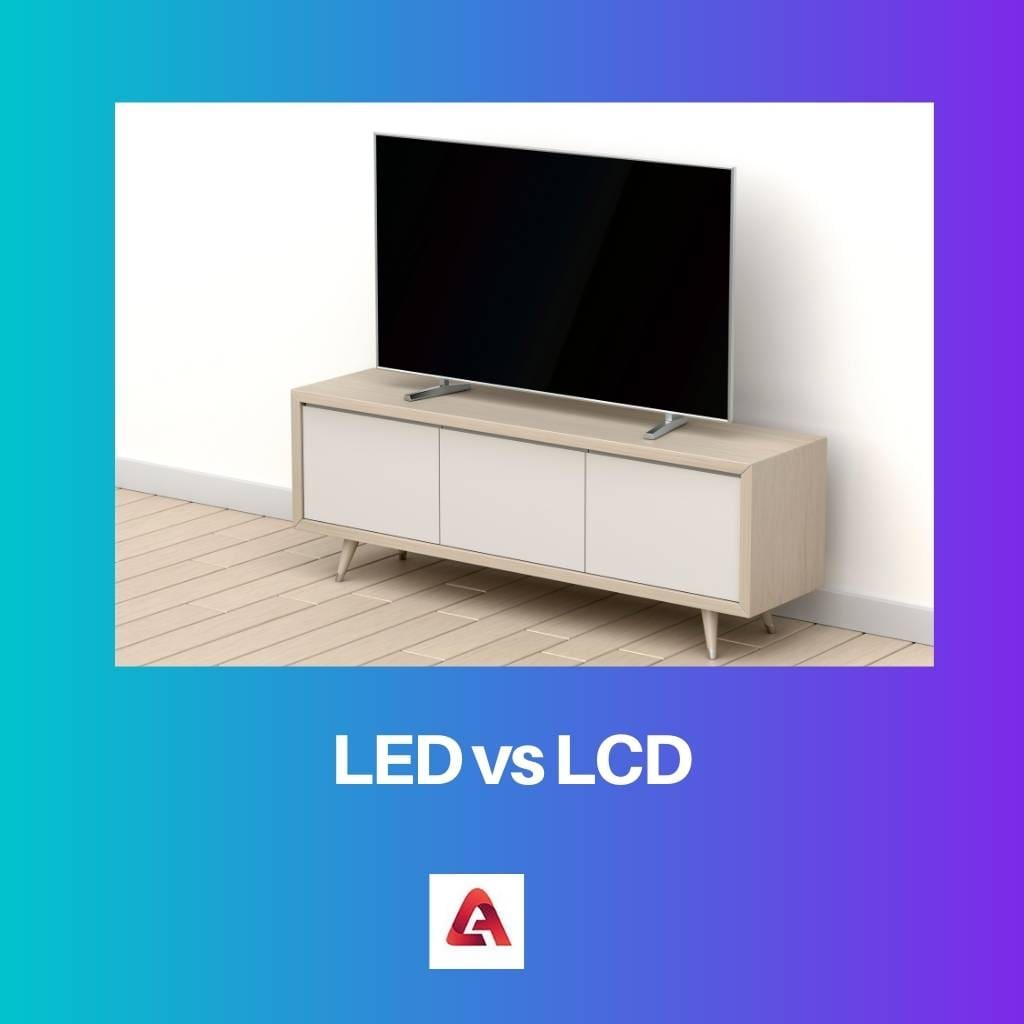 LED pret LCD