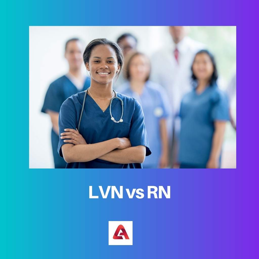 LVN مقابل RN