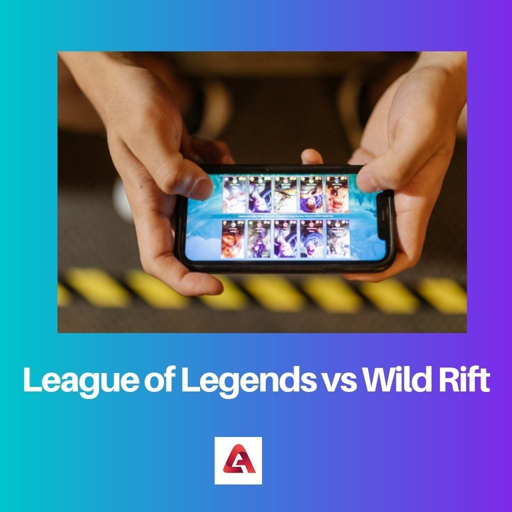 League of Legends vs Wild Rift