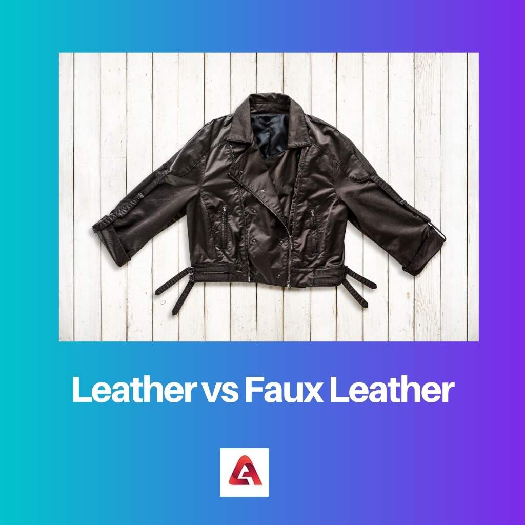 Leather vs Faux Leather