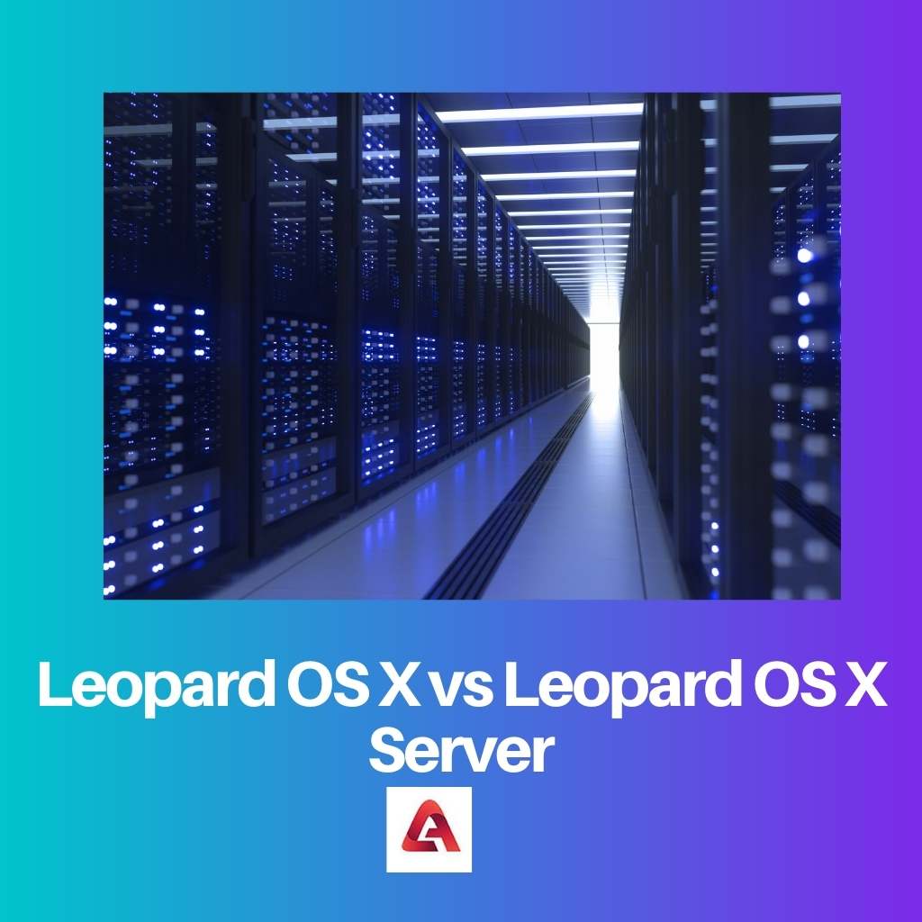Leopard OS X مقابل Leopard OS X Server