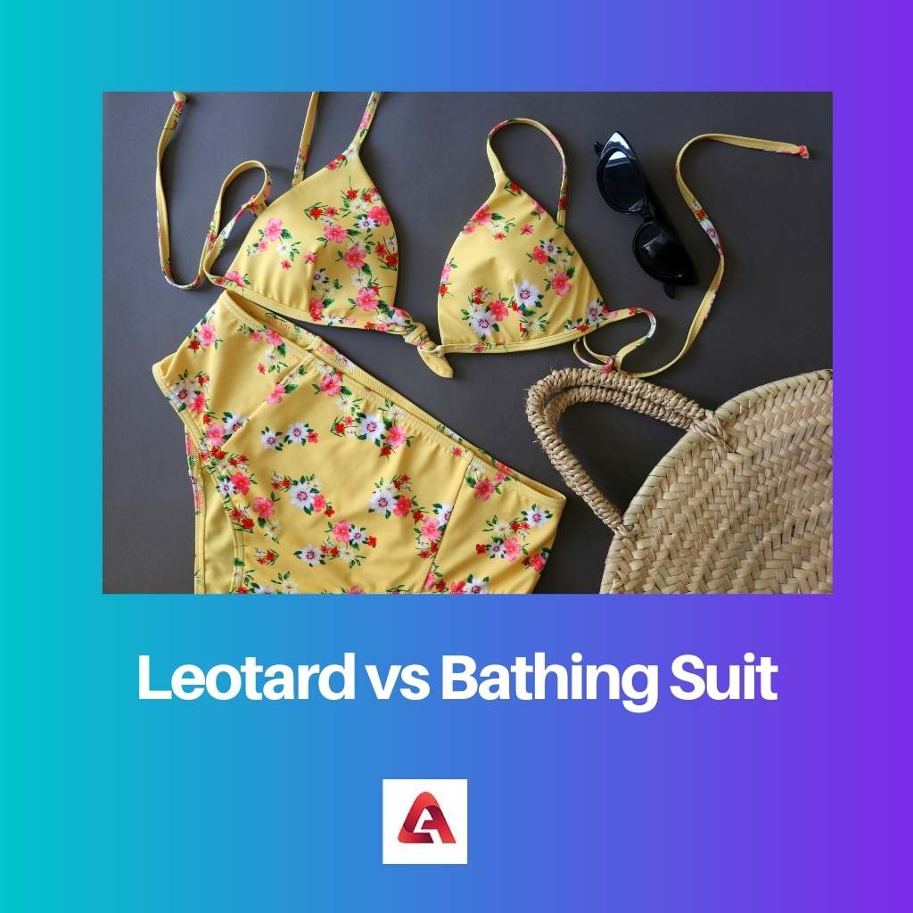 Leotard vs Bathing Suit