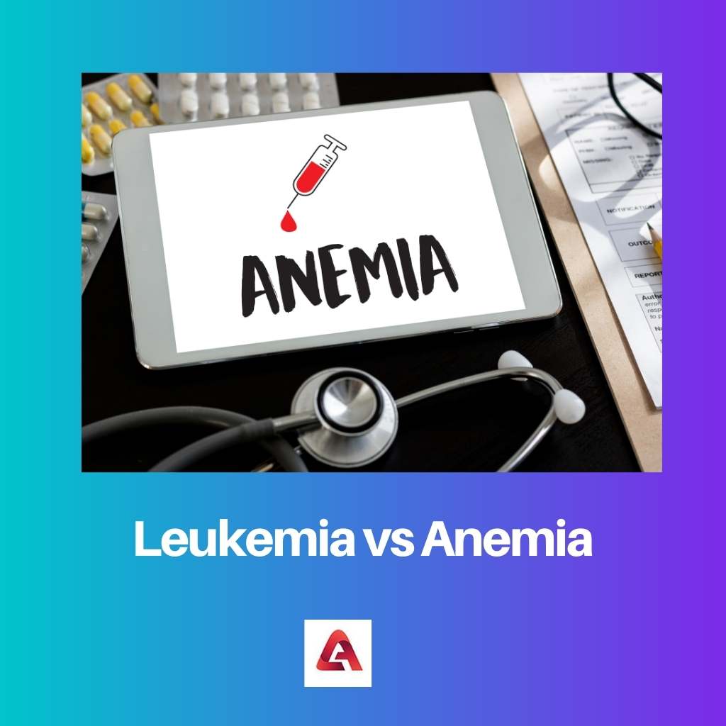 Leukemie versus bloedarmoede