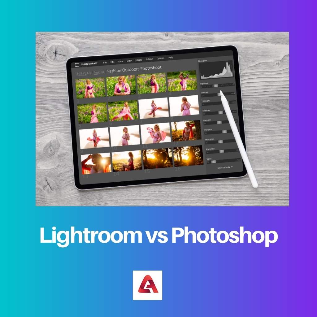 Lightroom contre Photoshop