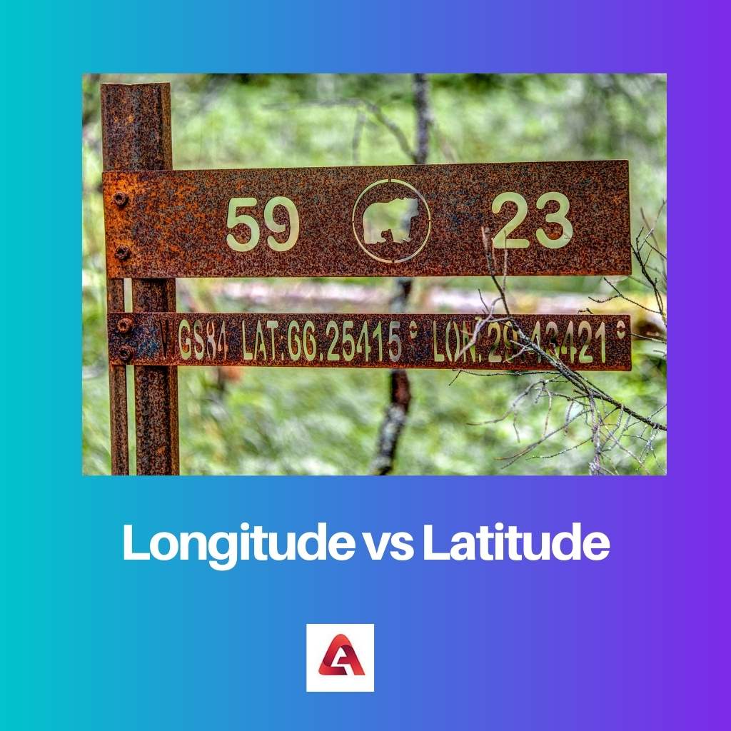 Longitudine vs Latitudine