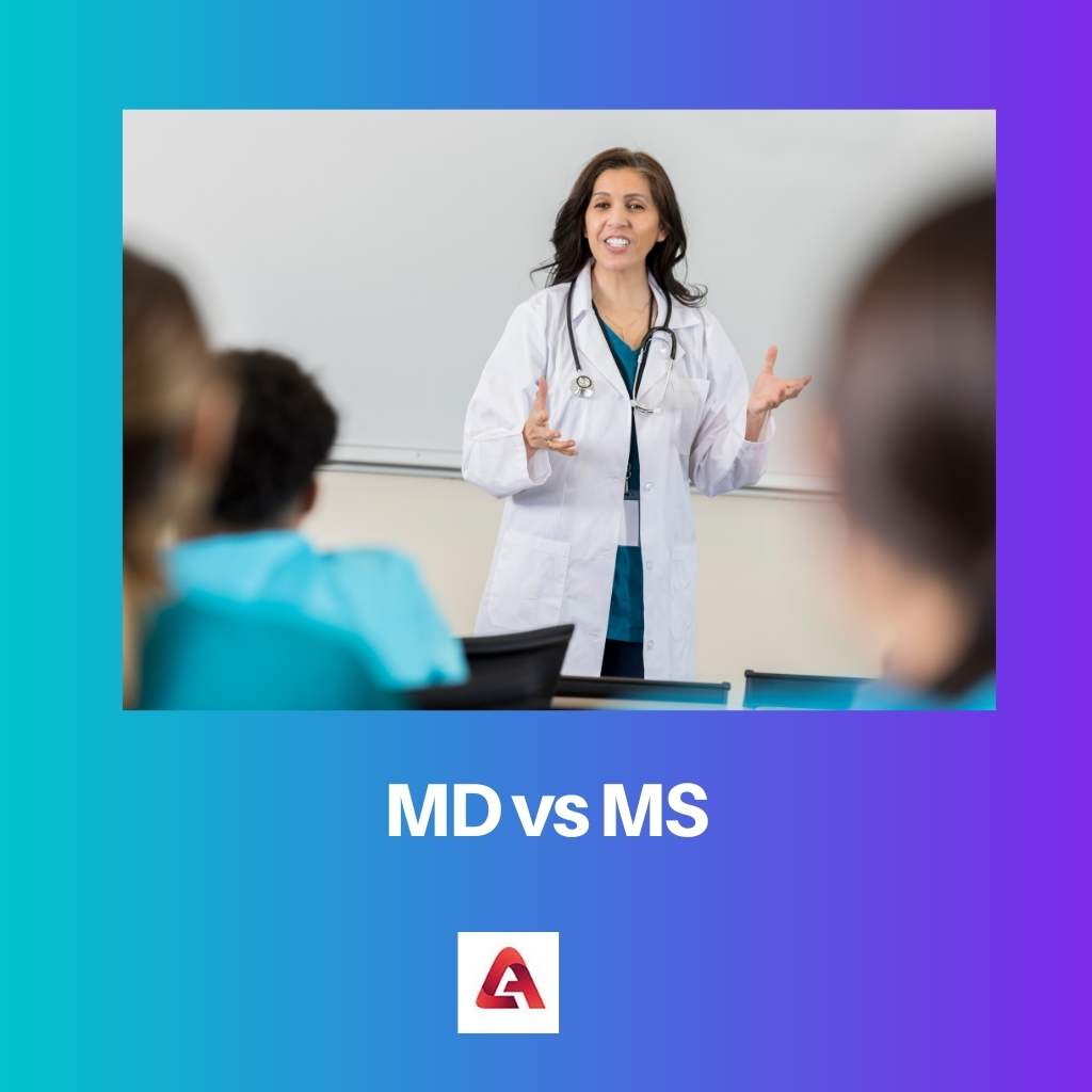 MD проти MS