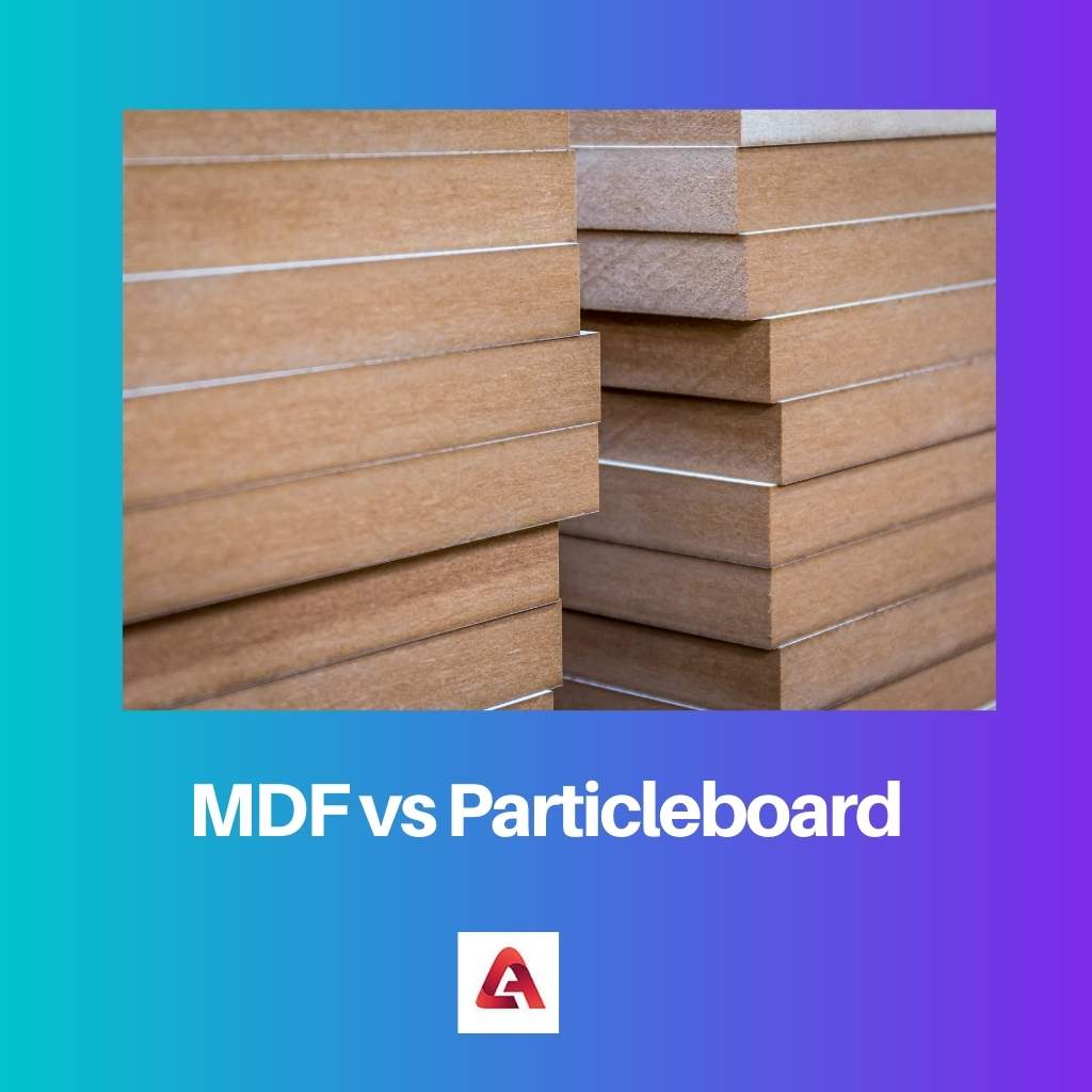 MDF vs Particleboard