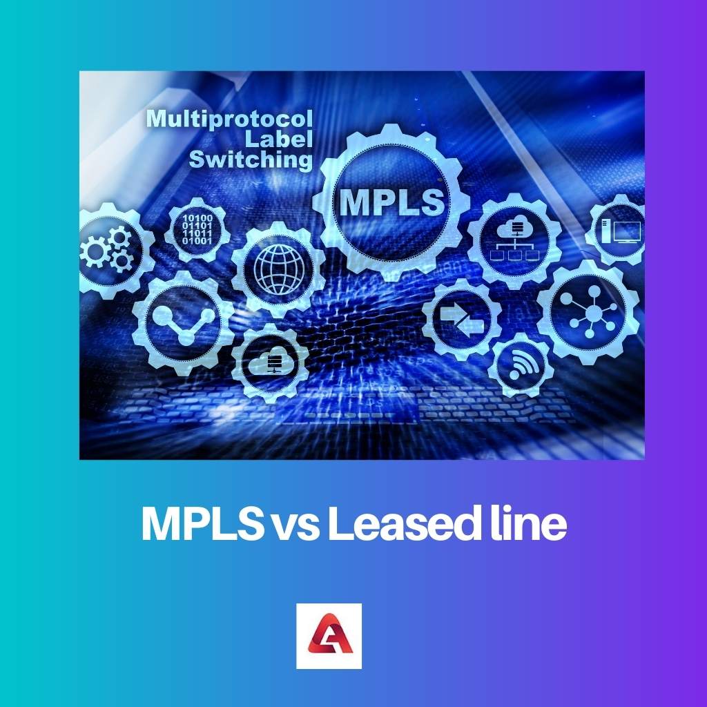 MPLS vs lejet linje