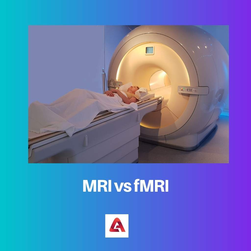 MRI versus fMRI