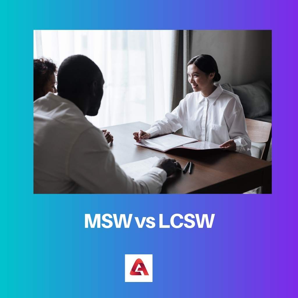 MSW กับ LCSW