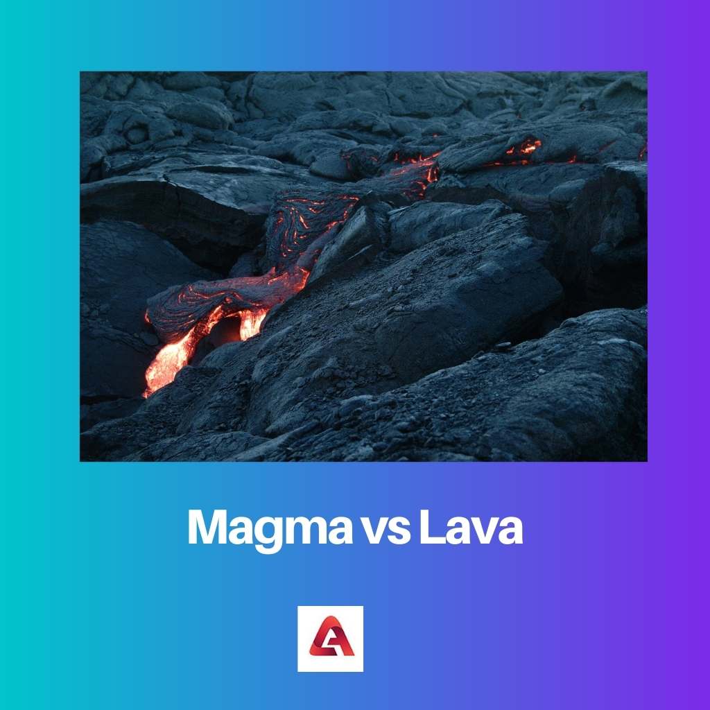 Magma vs láva