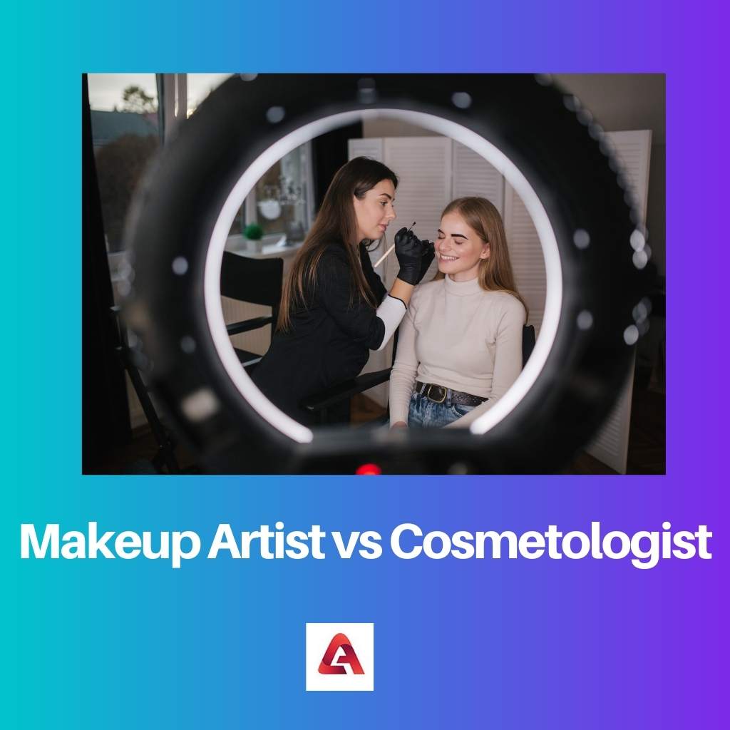 メイクアップ アーティスト vs 美容師