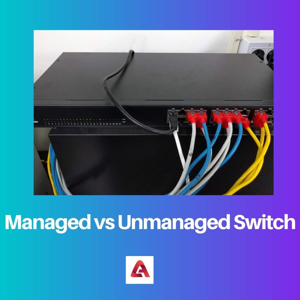 Managed vs Unmanaged Switch
