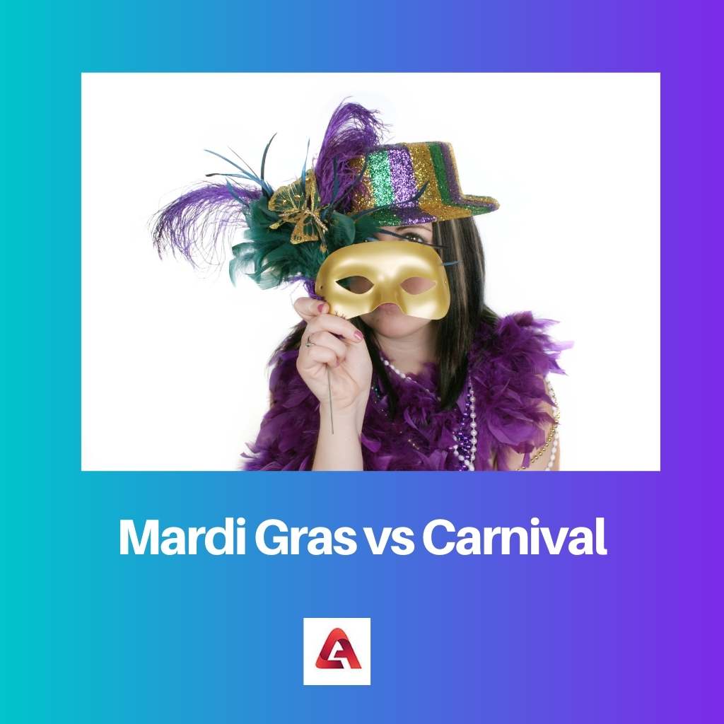 Mardi Gras so với lễ hội hóa trang