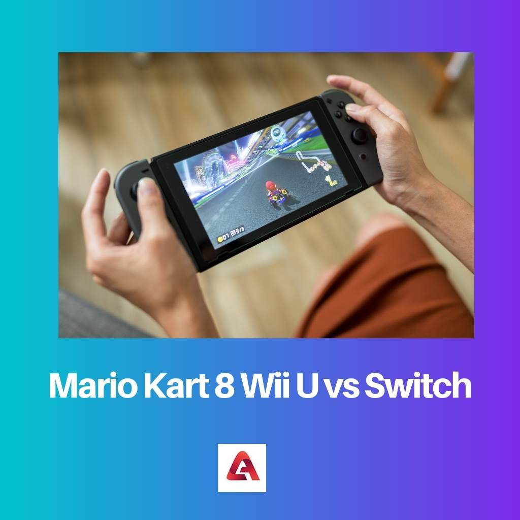 Mario Kart 8 Wii U vs Switch