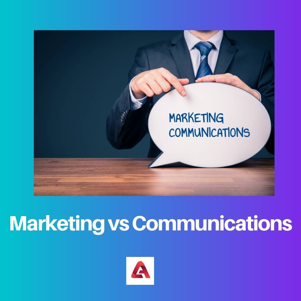 Marketing vs Communications