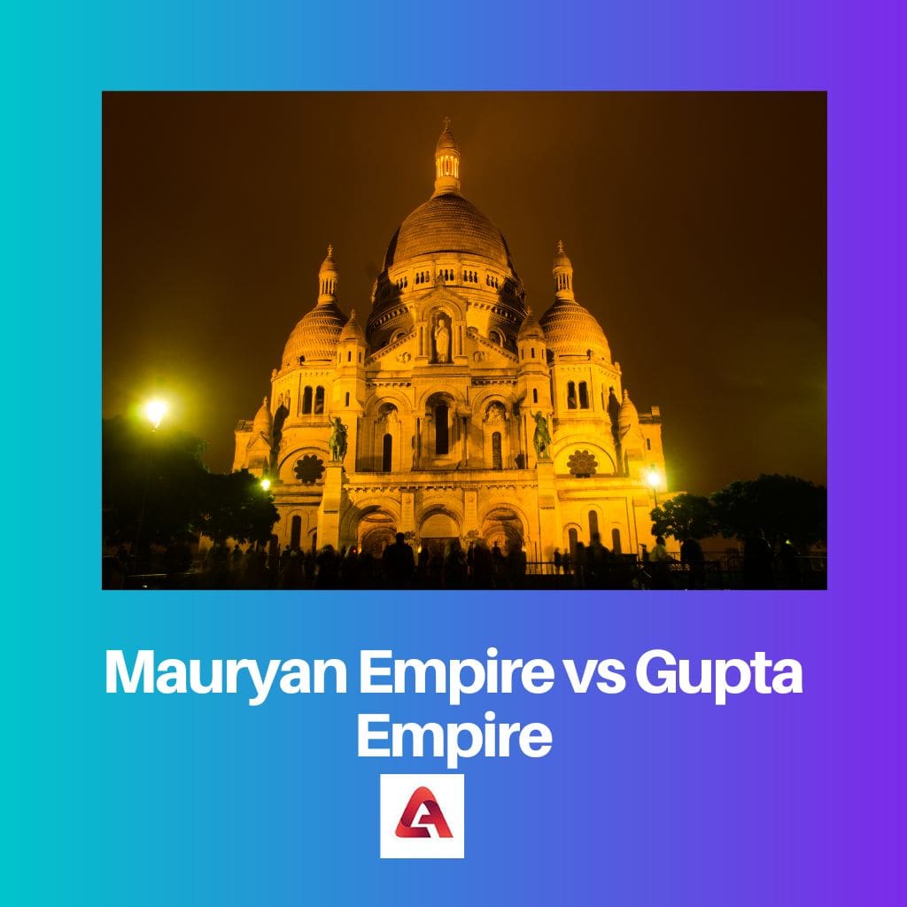 Mauryansko carstvo protiv Gupta carstva